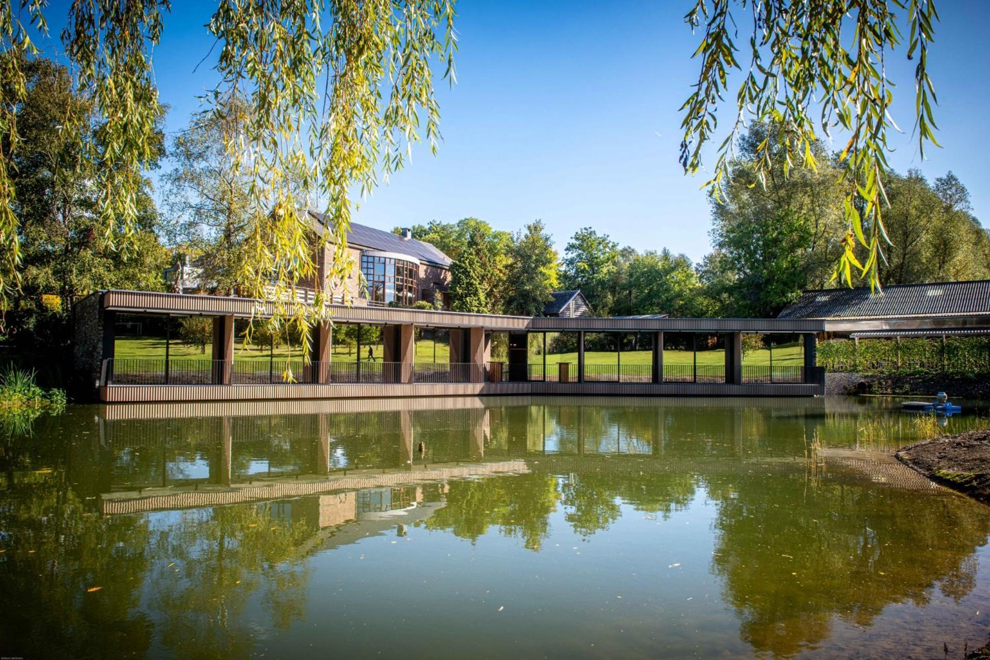 Aux Etangs - Hotel Battice Buitenkant foto